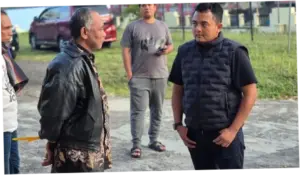 Pendiri Ponpes Pemerkosa Santriwati Tiba di Polres Pati dengan Tangan Diborgol