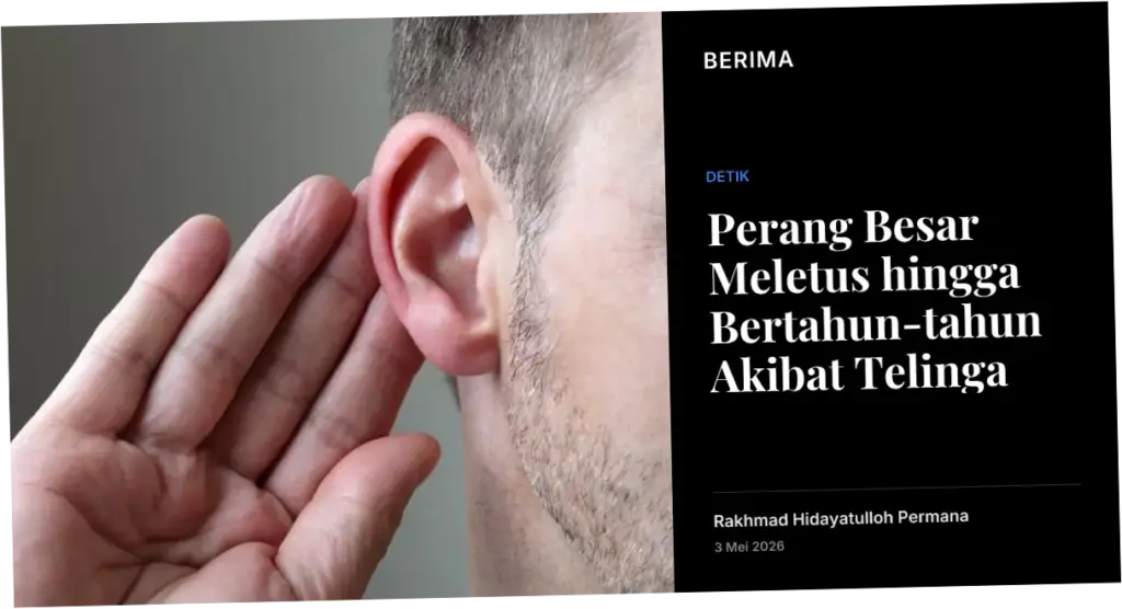 Perang Besar Meletus hingga Bertahun-tahun Akibat Telinga