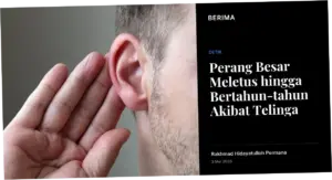 Perang Besar Meletus hingga Bertahun-tahun Akibat Telinga