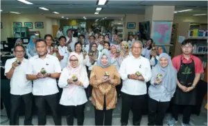 Perpustakaan MPR RI Dorong Kreativitas Pegawai Lewat Seni Terrarium