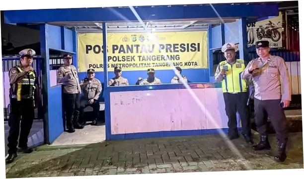 Polisi Siagakan 22 Pos Pantau di Kota Tangerang untuk Cegah Gangguan Kamtibmas
