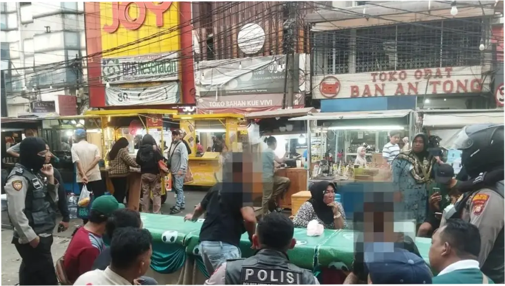 Polisi Tangkap 3 Pelaku Pengeroyokan di Pasar Lama Tangerang, 1 Masih Buron