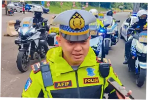 Polisi Terapkan One Way Arah Jakarta di Puncak Bogor Siang Ini