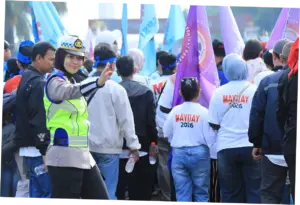 Polri Apresiasi Buruh Tertib Sampaikan Aspirasi di May Day 2026