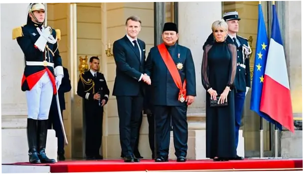 Prabowo-Macron Hadiri Forum Bisnis RI-Prancis, Total Kapitalisasi USD 1,3 T