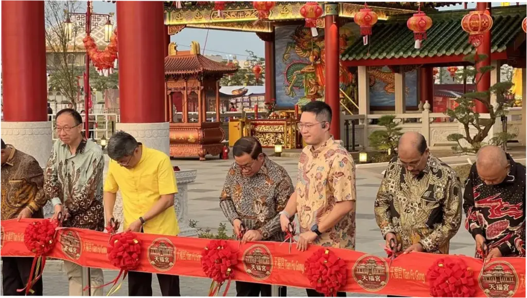 Resmikan Kelenteng Tian Fu Gong di PIK, Pramono Apresiasi Langkah ASG