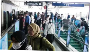 Sempat Padat, Stasiun MRT Lebak Bulus Kini Kembali Normal