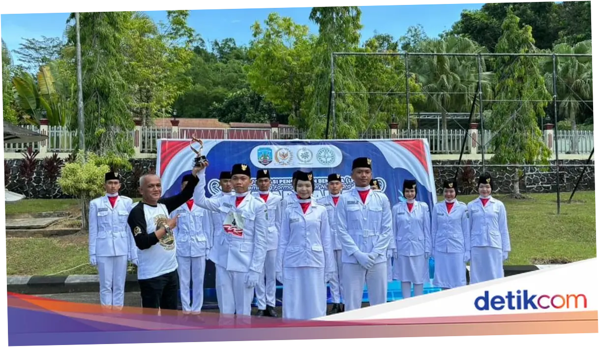 SMAN 1 Tanjung Selor Juara Lomba Baris-Berbaris MPR RI Kaltara 2026