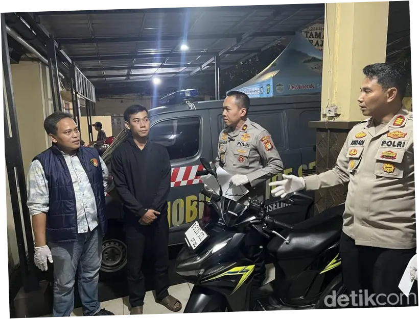Warga Jaksel Berterima Kasih ke Polisi, Motor Hilang Dicuri Kembali Lagi
