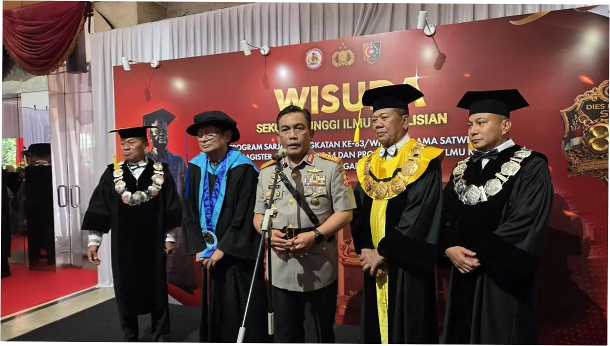 289 Perwira Polri Wisuda S1-S3, Kapolri Ingatkan Jaga Kepercayaan Masyarakat