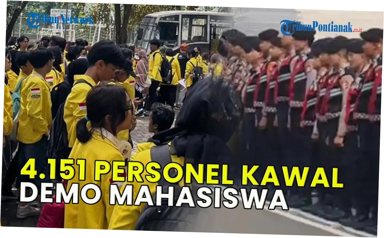 4.151 Personel Gabungan Kawal Demo BEM UI Hari Ini, Massa Diimbau Tertib