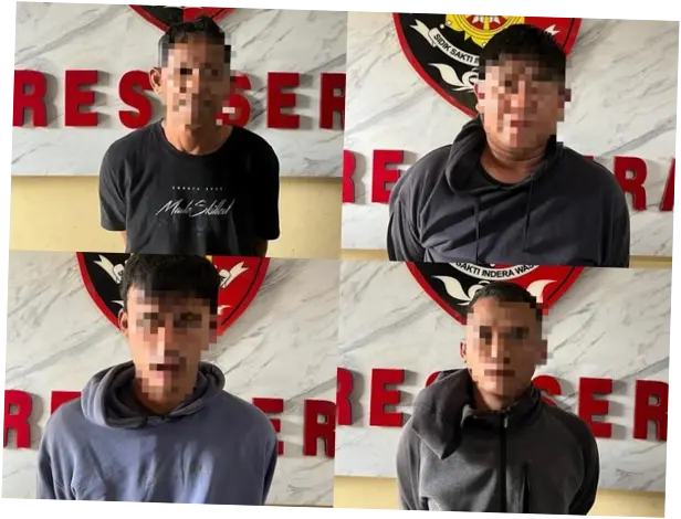 4 Maling Spesialis Congkel Jendela di Serang dan Tangsel Ditangkap