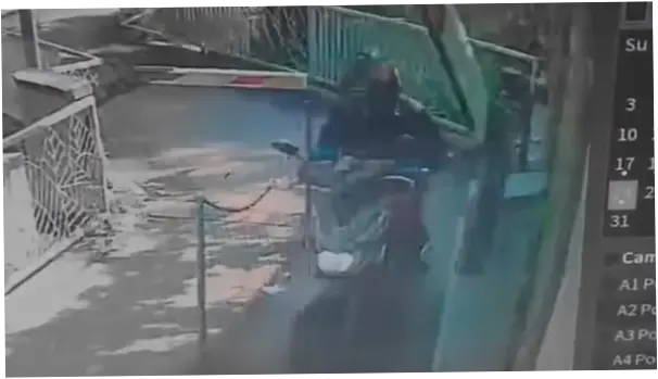 Aksi Satpam di Cileungsi Cosplay Maling Motor di Tempat Kerja Sendiri