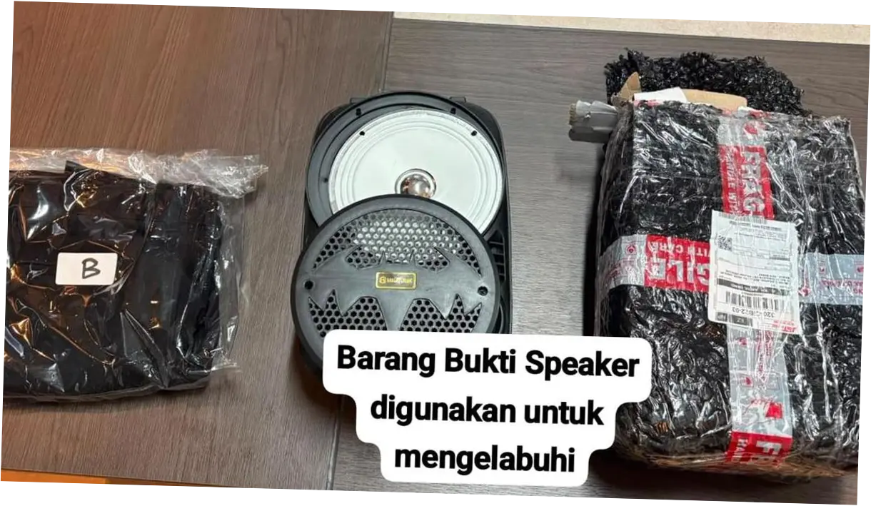 Bareskrim Bongkar Jaringan Narkoba Palembang-Bogor-Purwakarta, Sabu Ditemukan dalam Speaker