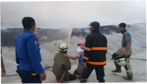 BPBD Tangerang Minta Helikopter BNPB Padamkan Kebakaran TPA Jatiwaringin