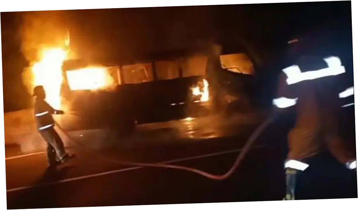 Bus Terbakar di Cikarang Tol Japek, Lalu Lintas Padat