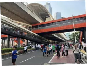 Daftar Rute Alternatif dan Rekayasa Lalin Saat CFD Rasuna Said Digelar 7 Juni