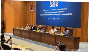 Dasco dkk Terima Mahasiswa yang Demo Depan DPR