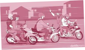 Detik-detik Pria di Bogor Melawan Begal Motor hingga Dibacok