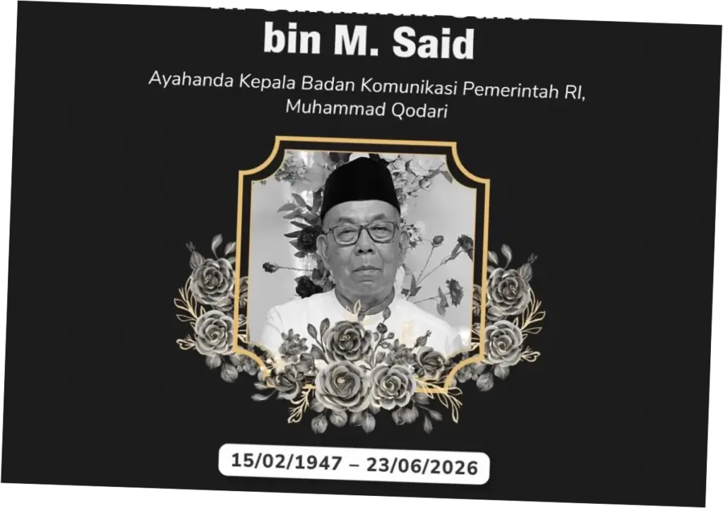 Innalillahi, Ayahanda Kepala Bakom M Qodari Meninggal Dunia