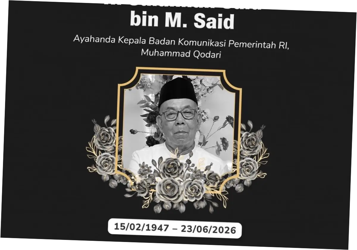 Innalillahi, Ayahanda Kepala Bakom M Qodari Meninggal Dunia