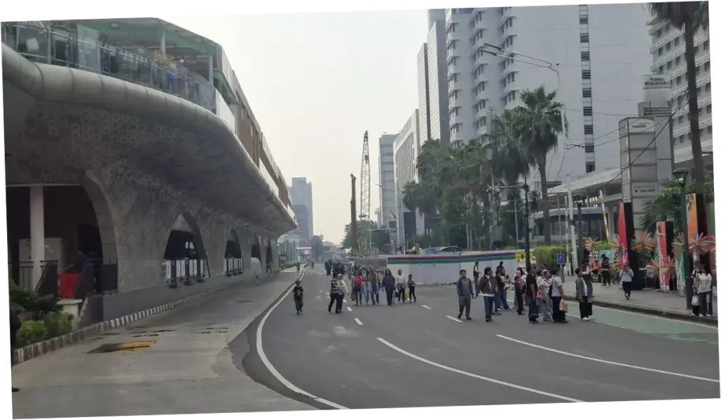 Jalan Sudirman-Thamrin Ditutup Jelang Puncak Perayaan HUT Ke-499 Jakarta