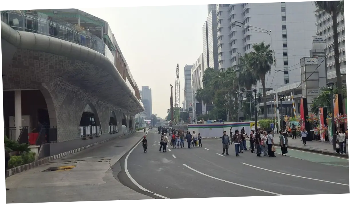 Jalan Sudirman-Thamrin Ditutup Jelang Puncak Perayaan HUT Ke-499 Jakarta