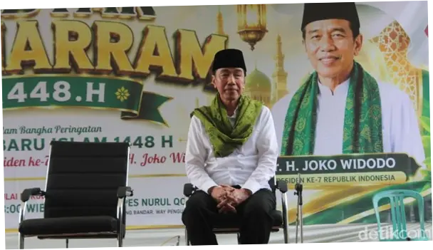 Jokowi di Hadapan Kiai dan Santri Lampung: Aku Masih Seperti yang Dulu
