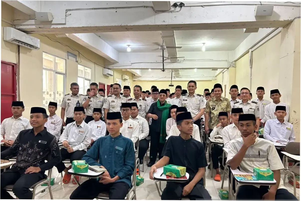 Kemenimipas Edukasi Santri Ponpes Darul Quran tentang TPPO dan TPPM