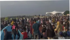 Membludak, 62 Ribu Warga Padati Ancol di Hari Terakhir Masuk Gratis