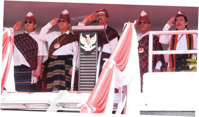 Mensos Pimpin Upacara Peringatan Hari Lahir Pancasila di Kabupaten Ende