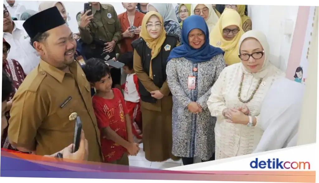 Menteri PPPA Puji Sinergi Pemkab Gresik-Industri Lindungi Perempuan-Anak