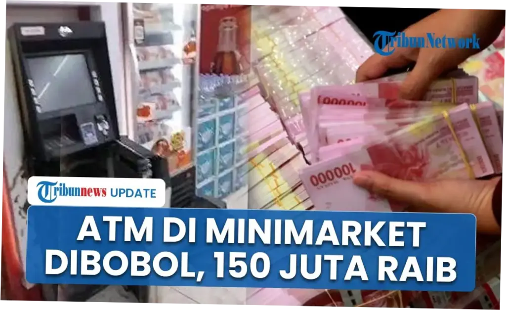 Minimarket di Bogor Dibobol, ATM Dirusak Diduga Pakai Tabung Gas