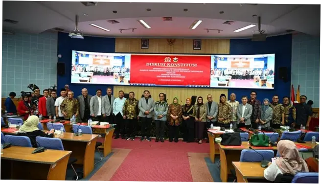 MPR Himpun Masukan Guru Besar Unhas untuk Kaji Ulang Konstitusi