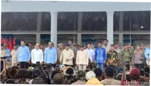 Petani-Nelayan Antusias Sambut Kedatangan Prabowo di Penas XVII Gorontalo