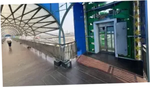 Petugas Binamarga DKI Ungkap Lift JPO Lenteng Agung Mati Gegara Kabel Dicuri