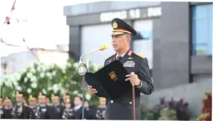 Pimpin Upacara 1 Juni, Kapolda Sumsel Ajak Anak Muda Jadikan Pancasila 'Living Ideology'