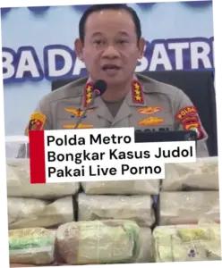 Polda Metro Bongkar Kasus Judol Pakai Live Porno, 8 Tersangka Ditangkap