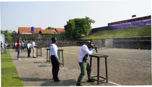 Polda Metro Gelar Lomba Menembak Kapolda Cup Sambut Hari Bhayangkara ke-80