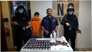 Polisi Bongkar Produksi Vape Narkoba di Bekasi, Peracik Ditangkap