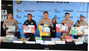 Polres Bekasi Kota Ungkap 102 Kasus Narkotika 2 Bulan, Tersangka 121 Orang