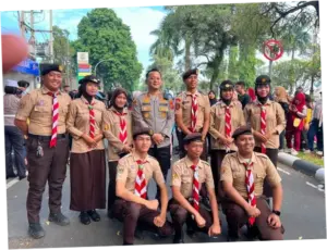 Rayakan Hari Bhayangkara ke-80, Polres Bogor Semarakkan CFD Bareng Ribuan Warga