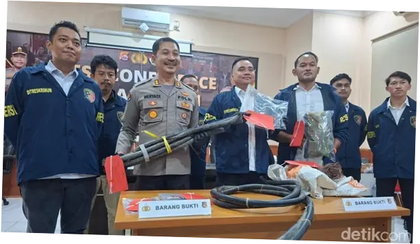 Terungkap Aksi Maling Kabel Sinyal KRL Green Line