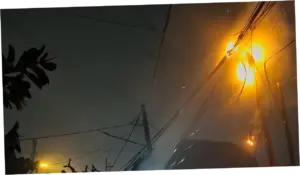 Tiang Listrik di Cipayung Depok Terbakar, Diduga Akibat Korsleting