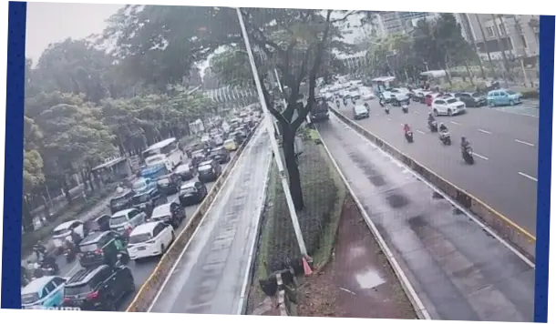 Titik-titik Kepadatan Lalu Lintas di Jakarta dan Sekitarnya Pagi Ini