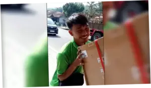 Viral Kurir Antar Kulkas Pesanan Tersangka Taufik Hidayat, Warga Mengira Intel
