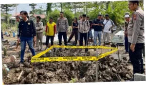 Warga Brebes Geger Makam di TPU Grinting Dibongkar Orang Tak Dikenal