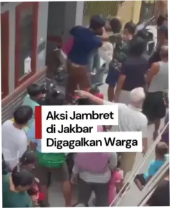 Aksi Gagal Jambret di Jakbar Pura-pura Tanya Alamat, Berujung Diamuk Warga