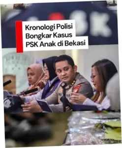 Bongkar Kasus PSK Anak di Bekasi, Polisi Awalnya Usut Viral WNA Pedofil