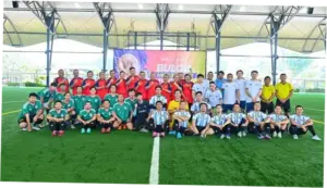 BULOG Ajak Stakeholder Dukung Ketahanan Pangan Lewat Mini Soccer Fun Match